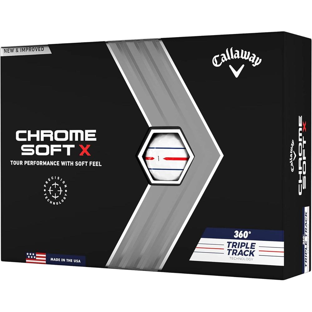 imageCallaway Chrome Soft X Triple Track