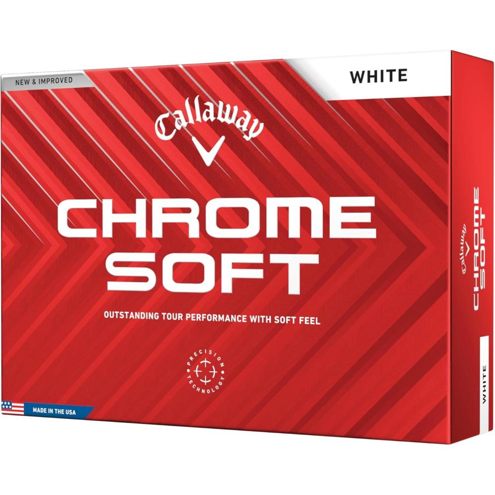 imageCallaway Golf Chrome Soft Golf BallsWhite