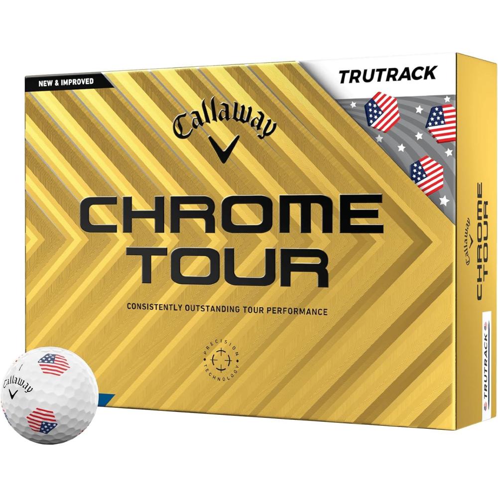imageCallaway Golf Chrome Tour Golf BallsTrue Track USA