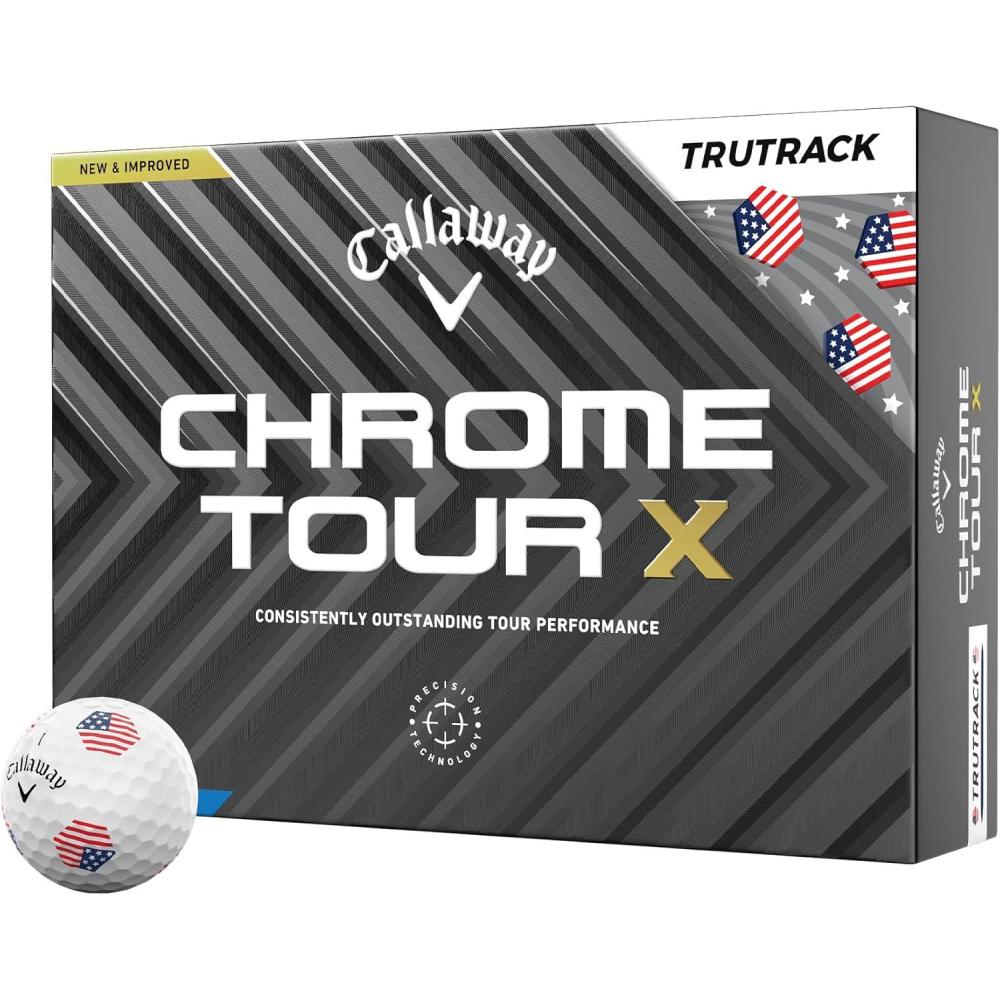 imageCallaway Golf Chrome Tour X Golf BallsTrue Track USA