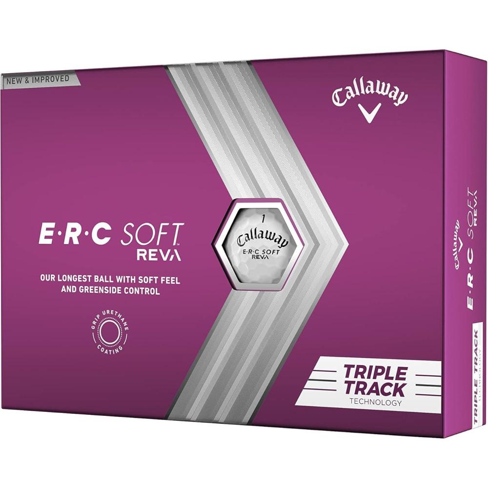 imageCallaway Golf ERC Soft Golf BallsReva Triple Track