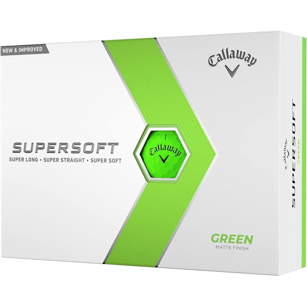 imageCallaway Golf Supersoft Golf Balls 2023Green