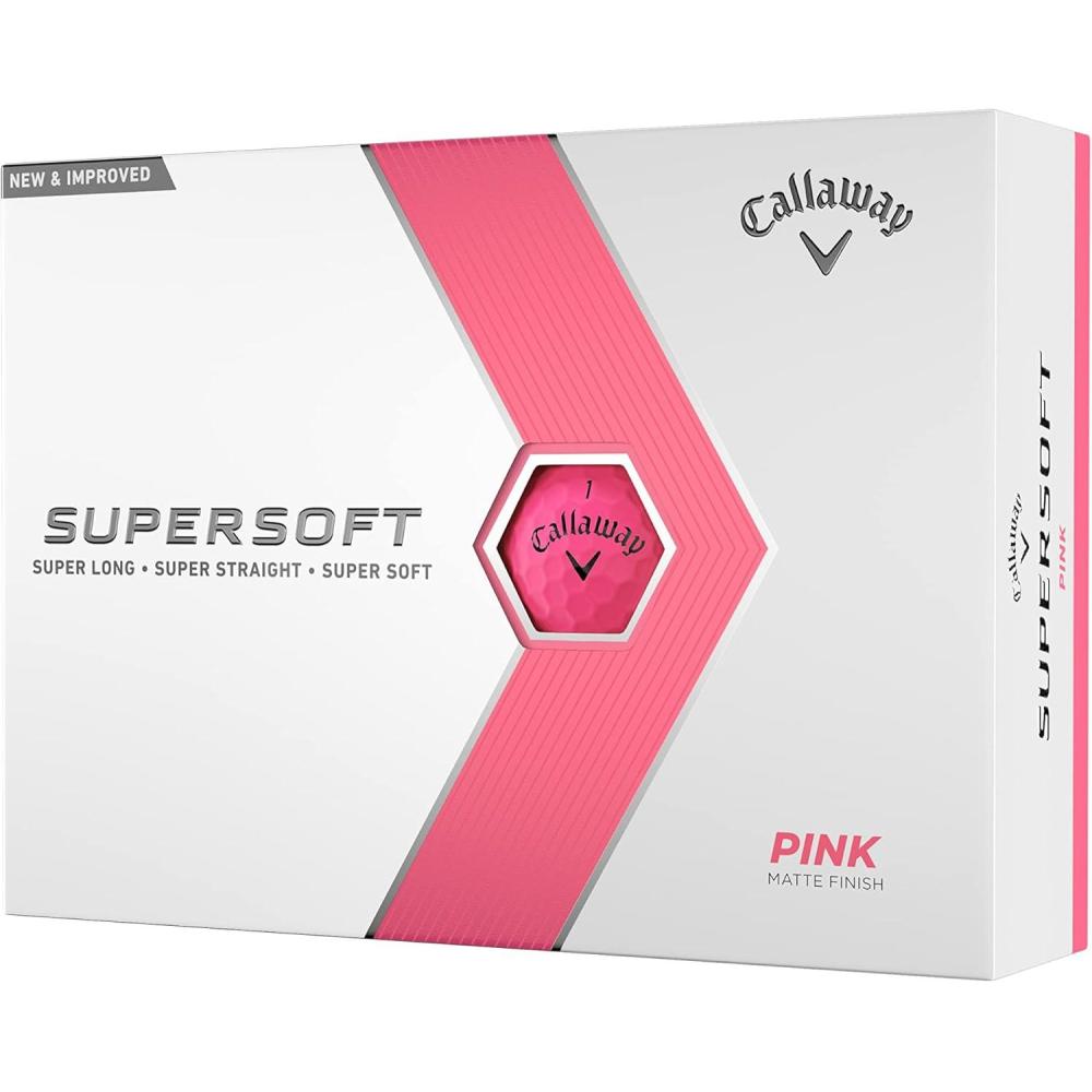 imageCallaway Golf Supersoft Golf Balls 2023Pink