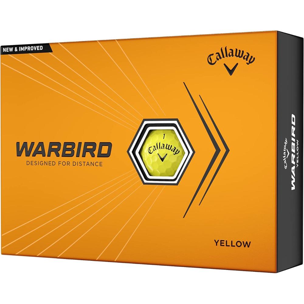 imageCallaway Golf Warbird Golf BallsYellow