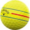 Callaway Golf Chrome Soft Golf Balls(360 Triple Track (Yellow))