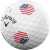 Callaway Golf Chrome Soft Golf Balls(Red  White  and Blue)