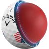 Callaway Golf Chrome Soft Golf Balls(Red  White  and Blue)
