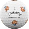 Callaway Golf Chrome Tour Golf Balls(Retro Football)