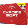 Callaway Golf Chrome Soft Golf Balls(True Track (Yellow))