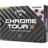 Callaway Golf Chrome Tour X Golf Balls(True Track (Blue/Red))