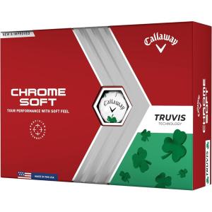 Callaway Golf 2022 Chrome Soft Golf Balls (True Track (Red/Blue)(Shamrock)
