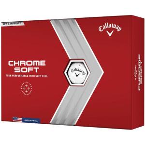 Callaway Golf 2022 Chrome Soft Golf Balls (True Track (Red/Blue)(Standard (White))