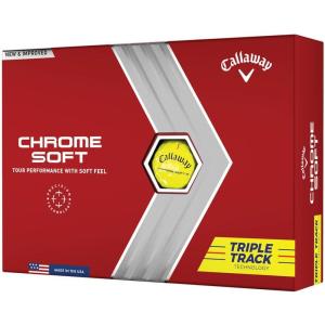 Callaway Golf 2022 Chrome Soft Golf Balls (True Track (Red/Blue)(Triple Track (Yellow))