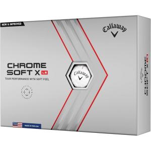 Callaway Golf 2022 Chrome Soft X LS Golf Balls(Standard (White))