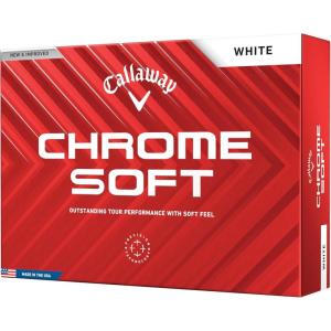 Callaway Golf Chrome Soft Golf Balls(White)