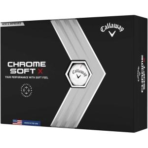 Callaway Golf Chrome Soft X Golf Balls (Triple Track (Yellow)(Standard (White))