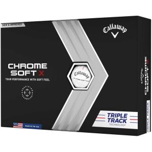 Callaway Golf Chrome Soft X Golf Balls (Triple Track (Yellow)(Triple Track (White))