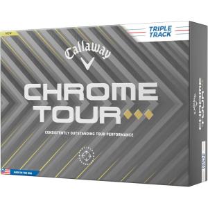 Callaway Golf Chrome Tour Triple Diamond Golf Balls(Triple Track (White))
