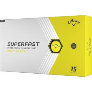 Callaway Golf Superfast Golf Balls(Yellow)