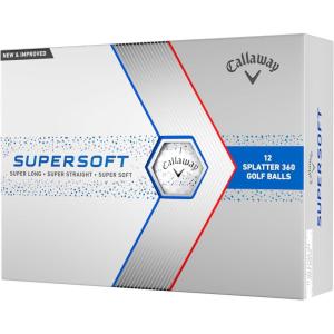 Callaway Golf Supersoft Golf Balls (2023)(Blue Splatter)