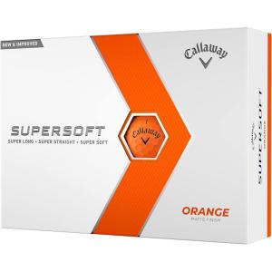Callaway Golf Supersoft Golf Balls (2023)(Orange)