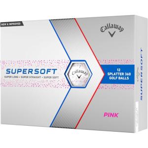 Callaway Golf Supersoft Golf Balls (2023)(Pink Splatter)