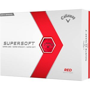 Callaway Golf Supersoft Golf Balls (2023)(Red)