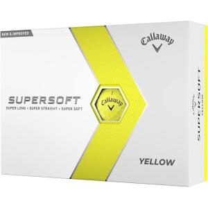 Callaway Golf Supersoft Golf Balls (2023)(Yellow)