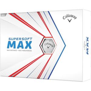 Callaway Supersoft Max Golf Balls 12B PK(White)
