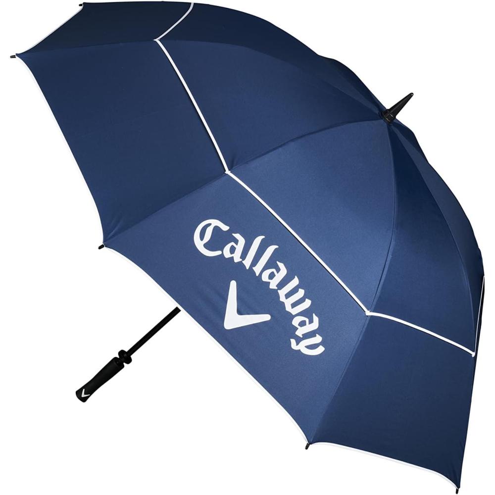 imageCallaway Golf 2022 64 Inch UmbrellaNAVYWHITE