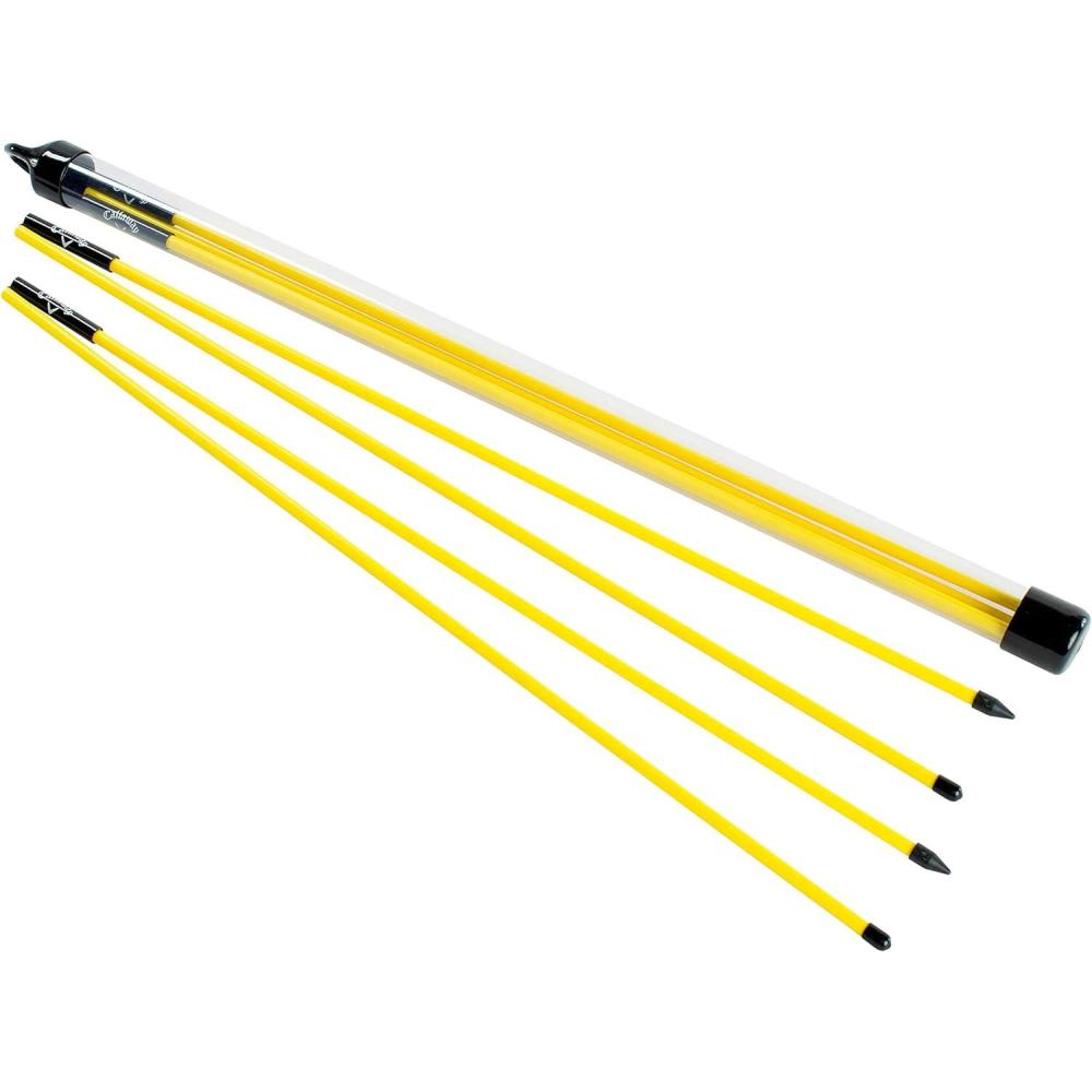 imageCallaway Alignment Stix Golf Swing Trainer Yellow 48 Inches Set of 2