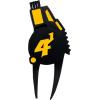 Callaway 4-in-1 Golf Divot Repair Tool(Black/Yellow)