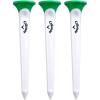 Callaway Par Tee Plastic Golf Tees(Green/White)
