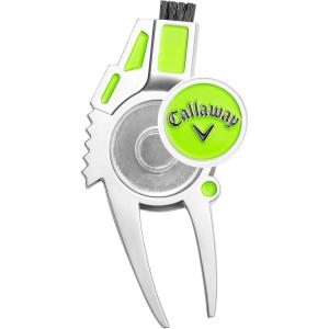 Callaway 4-in-1 Golf Divot Repair Tool(Lime)