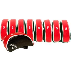 Callaway Callaway Premium Iron Head Covers(Red-Black)