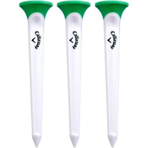 Callaway Par Tee Plastic Golf Tees(Green/White)