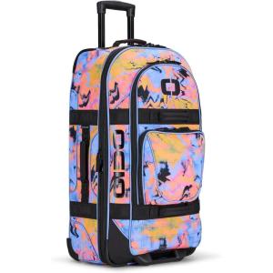 OGIO Terminal Wheeled Travel Suitcase (Gear Bag, Checked Luggage)(Acid Waves)