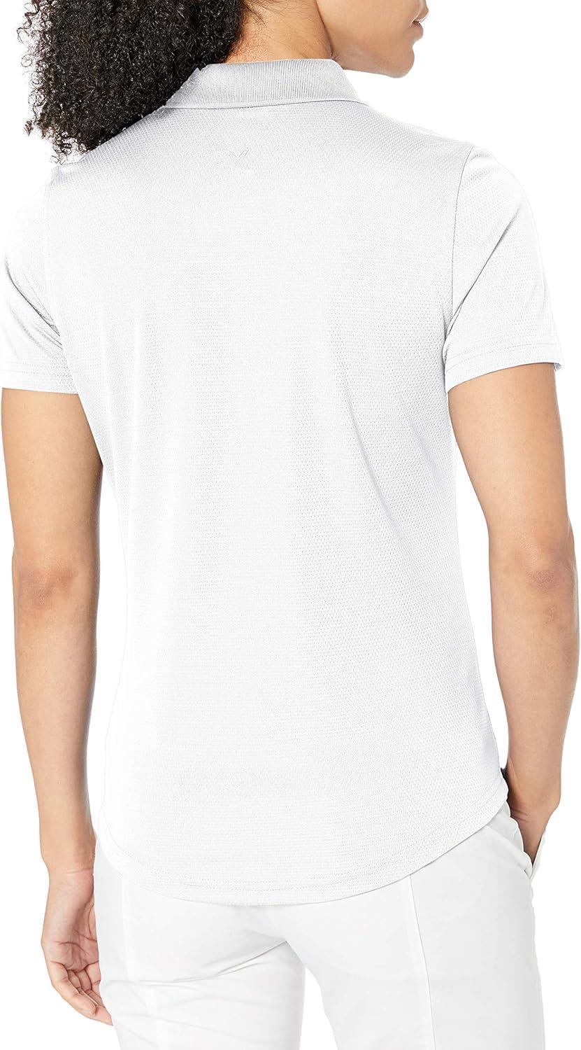 imageCallaway Womens Golf Short Sleeve Core Performance Polo ShirtWhite