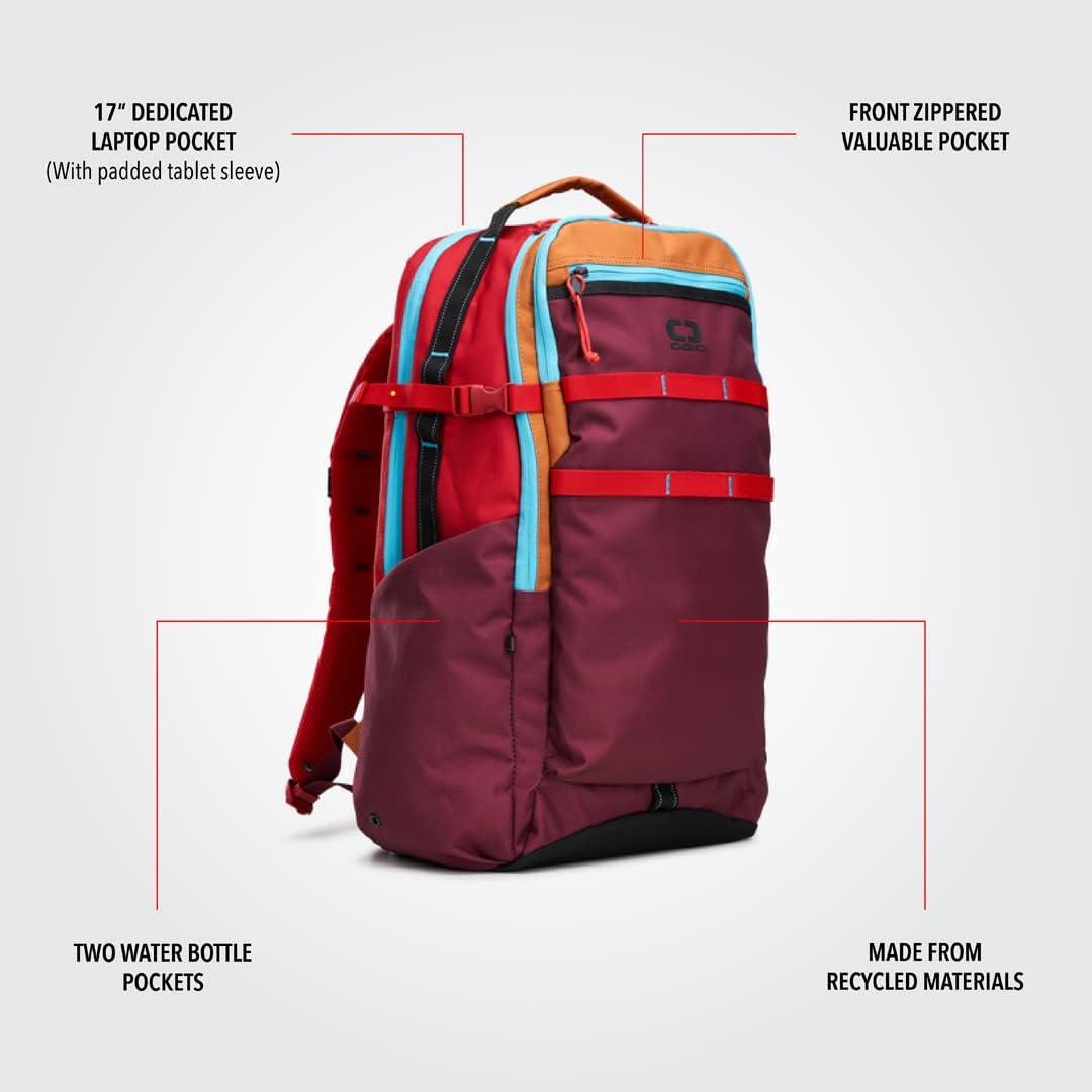 imageOGIO Alpha Backpack 25 Liter SafariDeep Maroon