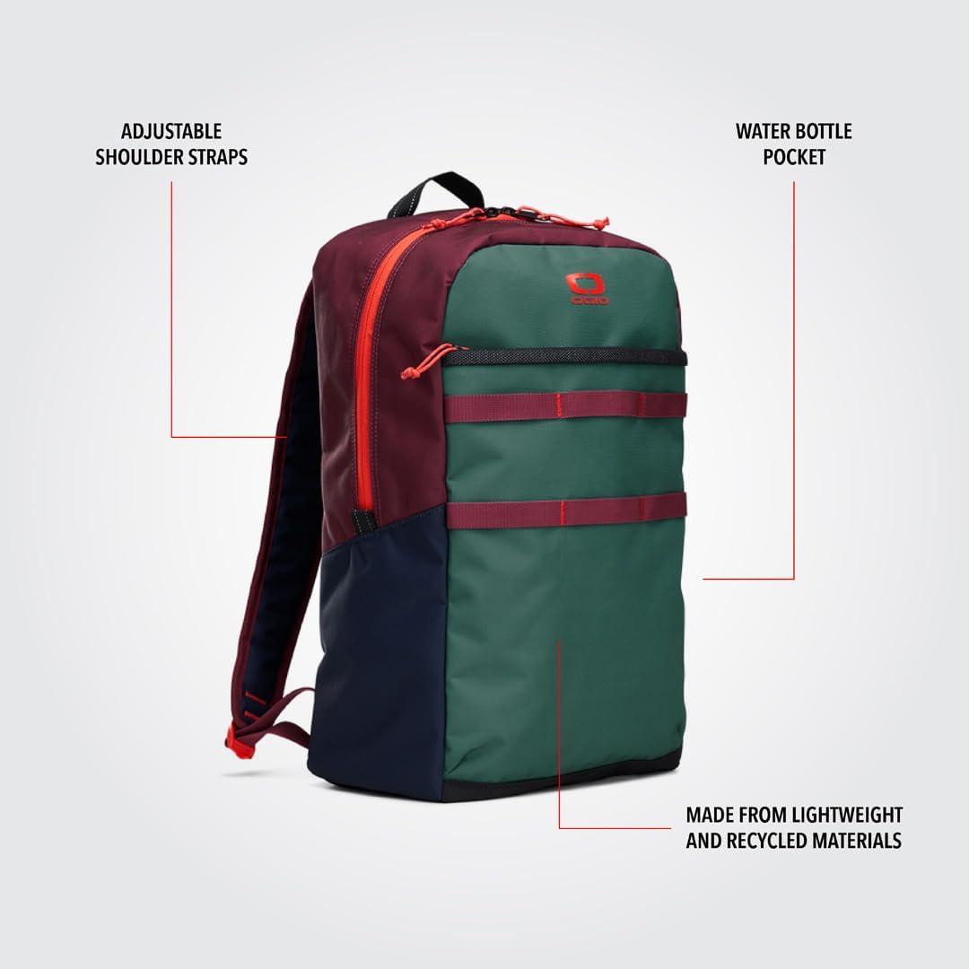 imageOGIO Alpha Backpack 25 Liter SafariVaridian Glow