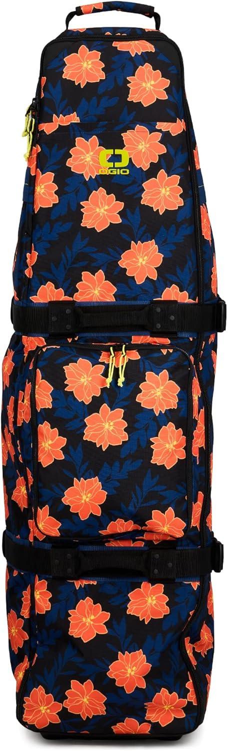 imageOGIO Golf Wheeled Travel Bag for Golf Bag and ClubsNavy Flower Party