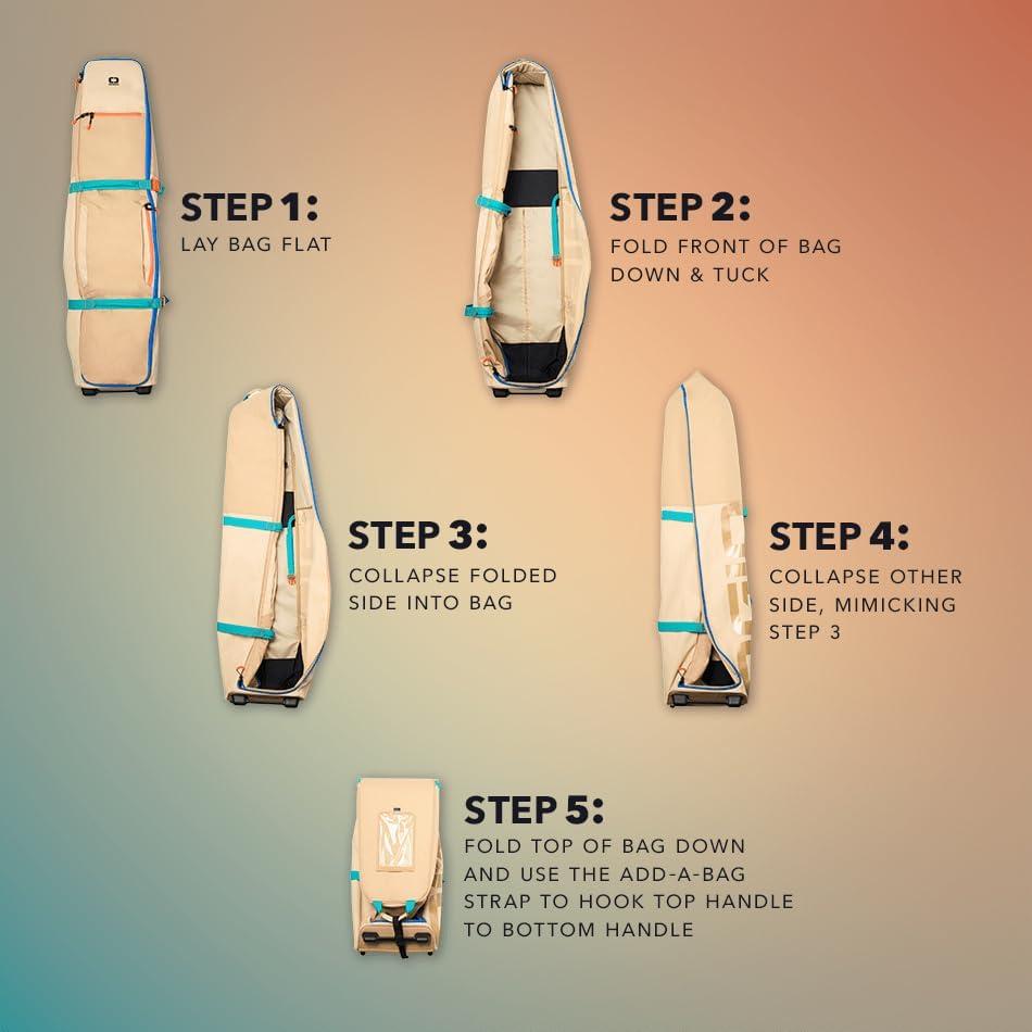 imageOGIO Golf Wheeled Travel Bag for Golf Bag and ClubsStargazer