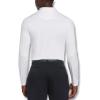 Callaway Men’s Long Sleeve Moisture Wicking Golf Polo Shirt with Stretch Fabric (Available in Big & Tall)(Bright White)
