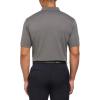 Callaway Mens Short Sleeve Stretch Ottoman Performance Golf Polo, Moisture-Wicking, Sun Protection (Available in Big & Tall)(Smoked Pearl)