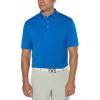 Callaway Mens Short Sleeve Stretch Ottoman Performance Golf Polo, Moisture-Wicking, Sun Protection (Available in Big & Tall)(Magnetic Blue)