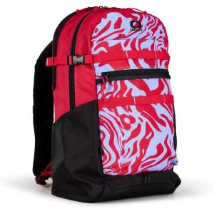 OGIO Alpha Backpack (25 Liter, Safari)(Red Melting Geo’s)