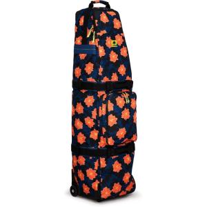 OGIO Golf Wheeled Travel Bag (for Golf Bag and Clubs)(Navy Flower Party)
