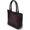 Callaway 2018 Uptown Womens Tote Travel Bag(Polkadot Black/Coral)