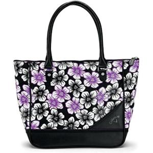 Callaway 2018 Uptown Womens Tote Travel Bag(Floral Black/Coral)