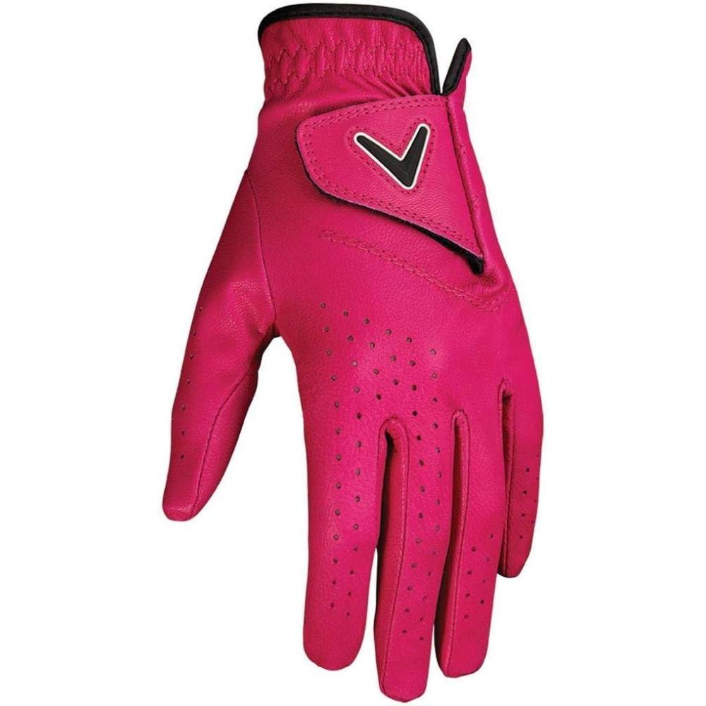 imageCallaway Golf Opti Color Glove Worn on Left HandPink